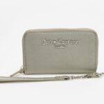 Juicy Couture  Silver Emblem Logo Purse