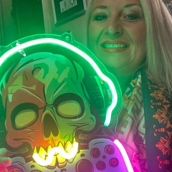 Gaming Zone LED Neon Sign - Image 2