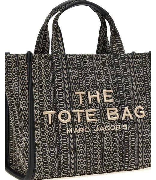 Marc Jacobs Beige & Black Tote Bag - Image 2