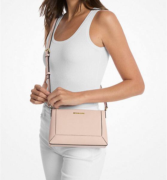 MICHAEL KORS Leather Crossbody Bag - Image 3