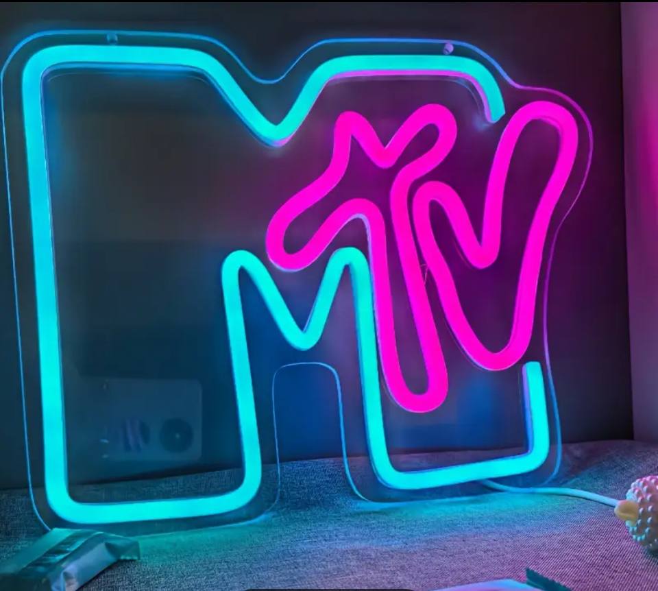 MTV Neon LED Sign