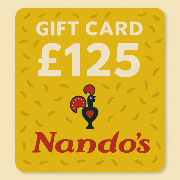 Gift Card £125 - Nando’s