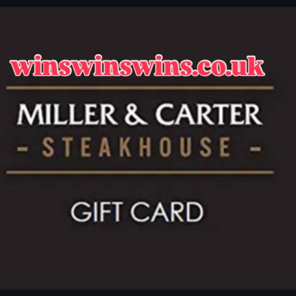 Miller & Carter Gift Card £125