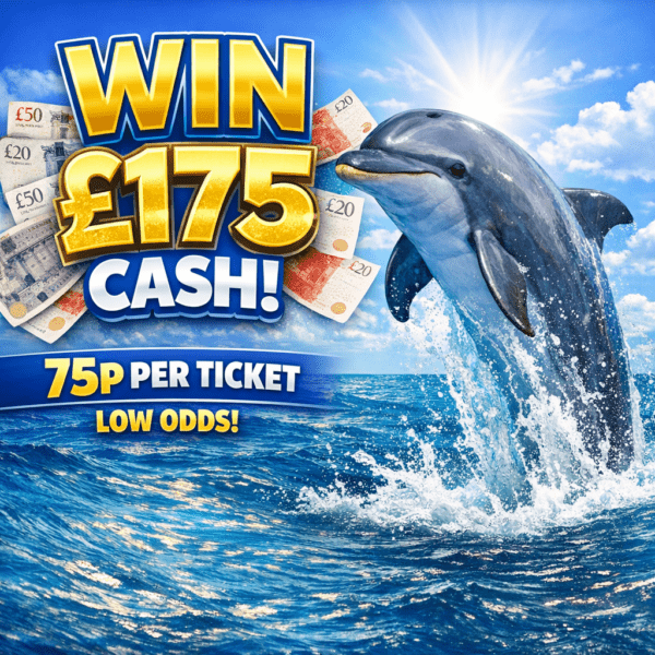 £175 CASH   - 75p PER TICKET