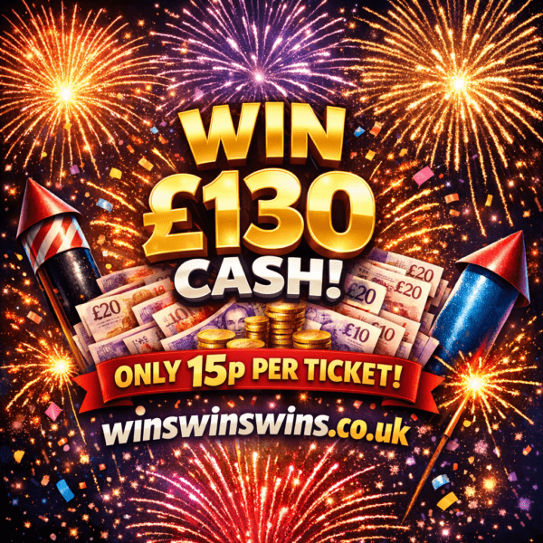 Win £130 - only 15p per ticket