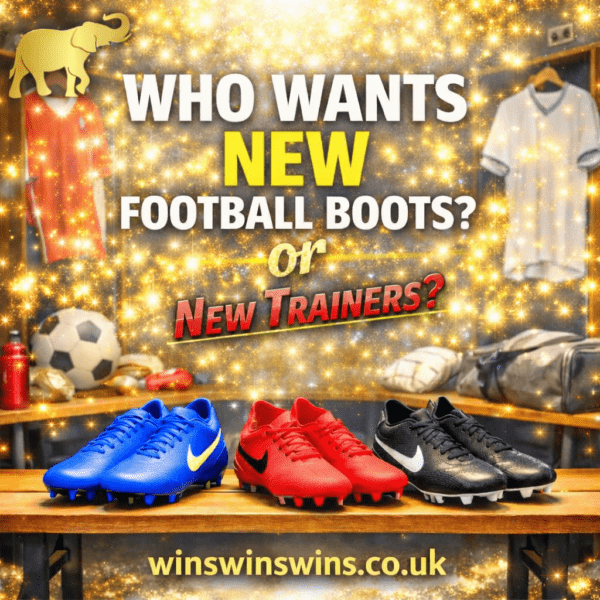🔥WHO WANTS NEW Football Boots or Trainers