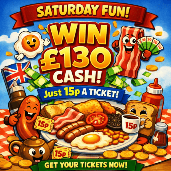 Win Β£130 - only 15p per ticket