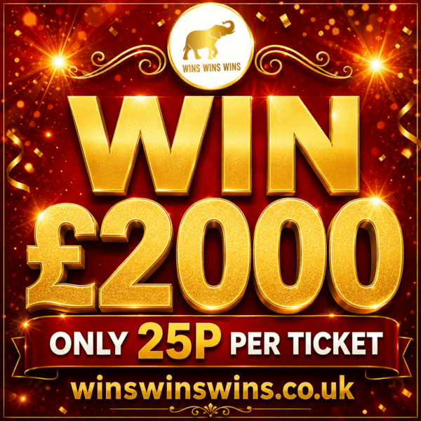 🚨 £2,000 CASH UP FOR GRABS! 🚨