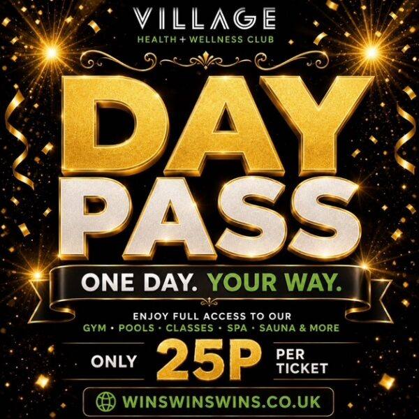 🌴✨ WIN A VILLAGE HOTELS DAY PASS FOR TWO! ✨🌴