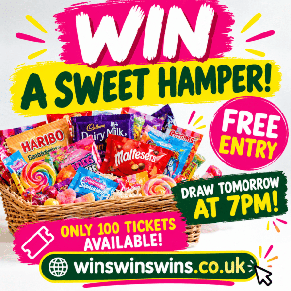 π¬π FREE ENTRY SWEET HAMPER! ππ¬